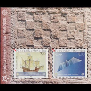 CROATIA 2005 - Scott# 592a S/S Europa Stamps NH