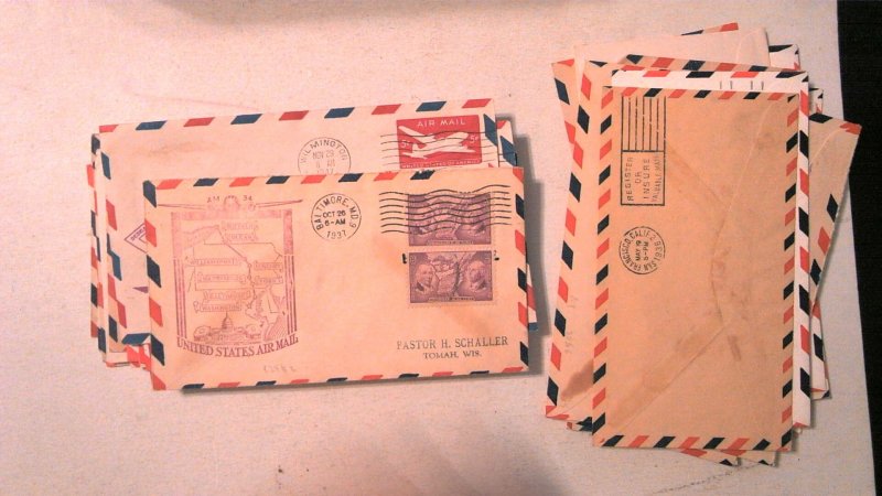 US FIRST FLIGHT COVER COLLECTION