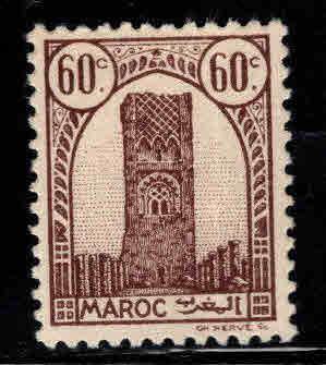 French Morocco Scott 182 MH* stamp 1943