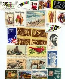 U.S. 1972 Commemorative Year Set 29 MNH Stamps