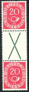 GERMANY Se-Ten Pair Michel #S6 NH & XLH VF
