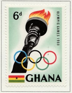 1960 GHANA 6dMH* Stamp A4P42F40185-