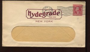 384 Schermack Used on Hydegrade New York  Cover MG33