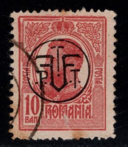 Romania Scott 247 Used Overprinted stamp