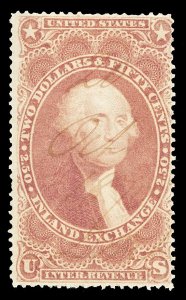 Scott R84c $2.50 Inland Exchange Used Fine Cat $22.50