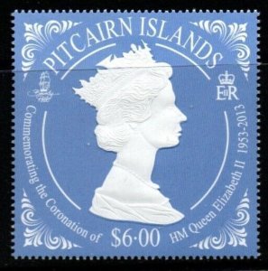 PITCAIRN ISLANDS SG883 2013 ANNIVERSARY OF CORONATION  MNH