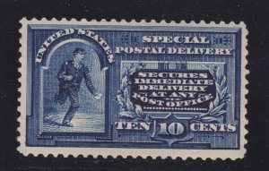 US E5 10c Special Delivery Mint F-VF OG LH SCV $210