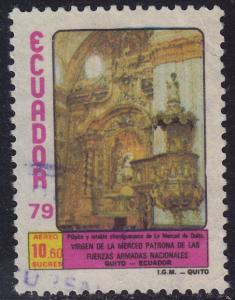 Ecuador - 1980 - Scott #C689 - used - Virgin of Mercy Basilica