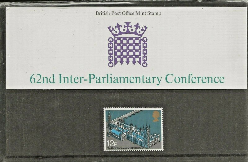 1975 62nd INTER-PARLIAMENTARY CONFERENCE PRESENTATION PACK 74