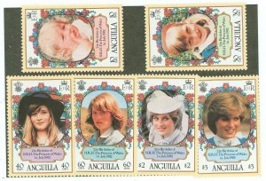 Anguilla #485-490 Mint (NH) Single (Complete Set)