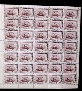 INDIA - SCOTT# 390 - PANE 35 - MNH - CAT VAL $19.25