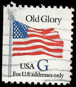 # 2884 USED G STAMP OLD GLORY