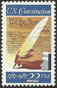 # 2360 MINT NEVER HINGED SIGNING OF THE CONSTITUTION