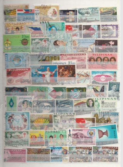 U.S. Possession Philippine Stamps - 1500+ Stamp Lot - Ships in Green Stock Book