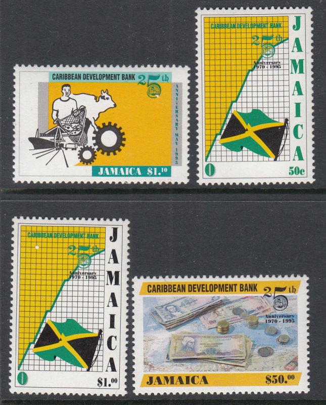 Jamaica 832-835 MNH VF