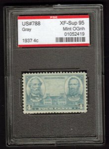 MALACK 788 XF-SUPERB OG NH, w/PSE (GRADED 95 ENCAPSULATED) en788