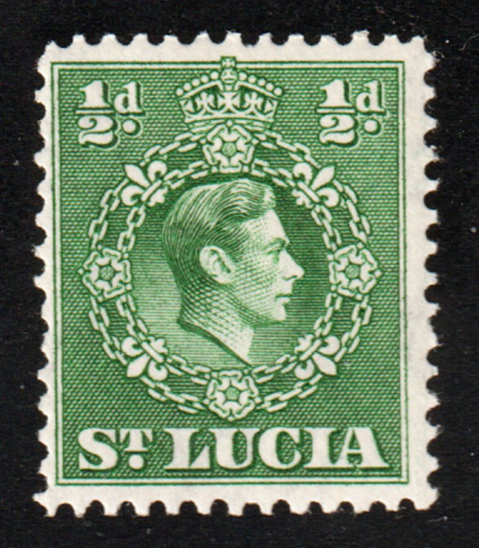 St. Lucia - Definitive - King George VI 1/2p - # 110 - M/NH