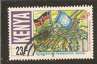 Kenya    Scott   651  UN  Anniversary       Used