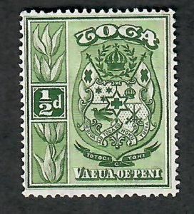 Tonga #39 Mint Hinged single