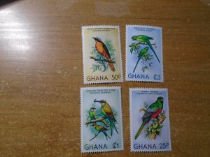Ghana  #  746-49  MNH  Birds