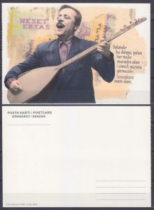 2022 Turkey Postcard Music.Singer-performer Neshet Ertas