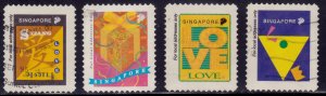 Singapore, 1995, Greetings, For Local Addresses, used