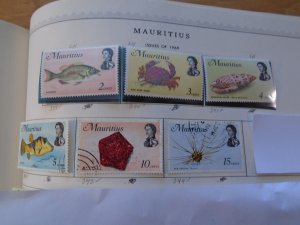 Mauritius  # 339-44/346-53  MLH/ used
