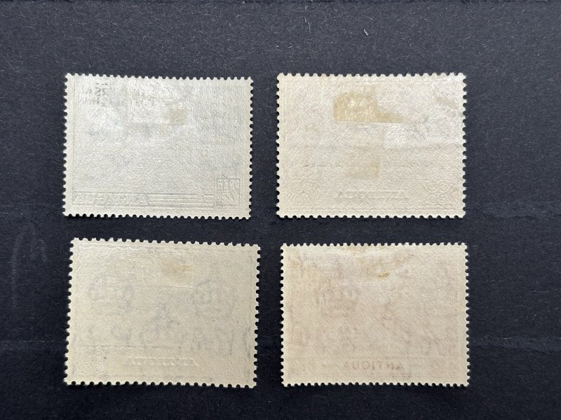 Antigua:  1949, 75th Anniversary of the UPU,  Mint set