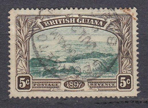 British Guiana - 1898 Mt. Roraima 5c Sc# 154 - (1961)