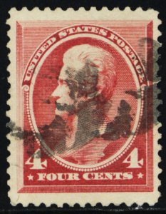 215, Used 4¢ VF With JUMBO Margins - Stuart Katz