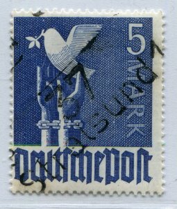 GERMANY SOVIET ZONE HOP BEZIRKSHANDSTEMPEL BEZIRK 37 II d VIII PERFECT MH 027