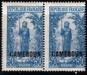 1921 Cameroun Scott #- 159 50 Centimes Bakalois Woman MNH