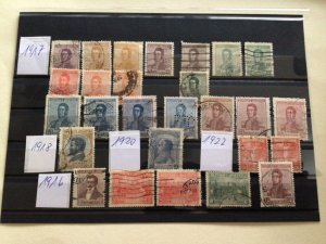 Argentina 1917 to 1922 used stamps  A12711