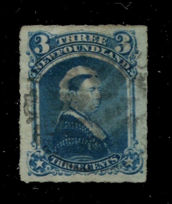 Newfoundland #39 SG 42 U VF 3c 1876-1879 Is. [N4037] CV=$20.00