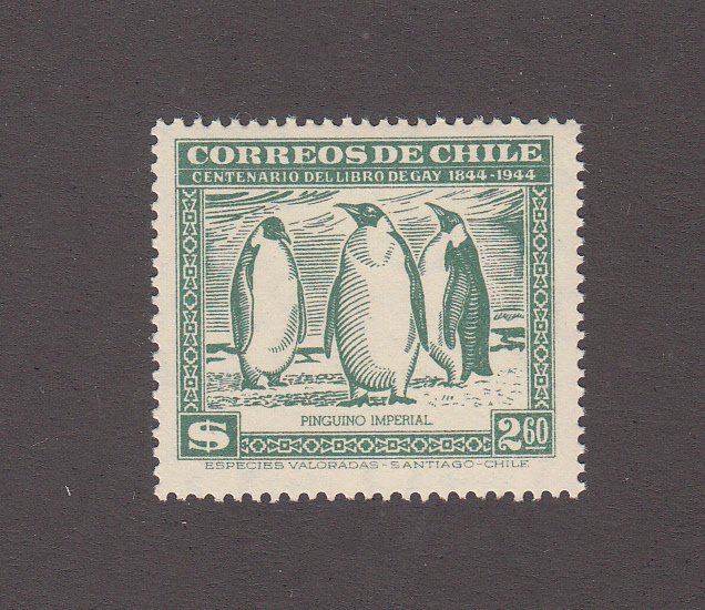 Chile Scott # 255H MNH