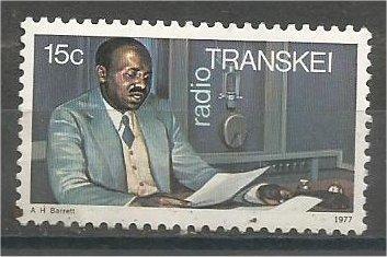 TRANSKEI, 1977, MNH 15c, Radio.Scott 37