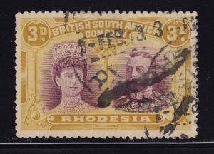 Rhodesia Scott # 105b VF used nice cancel great color scv $ 325 ! see pic !