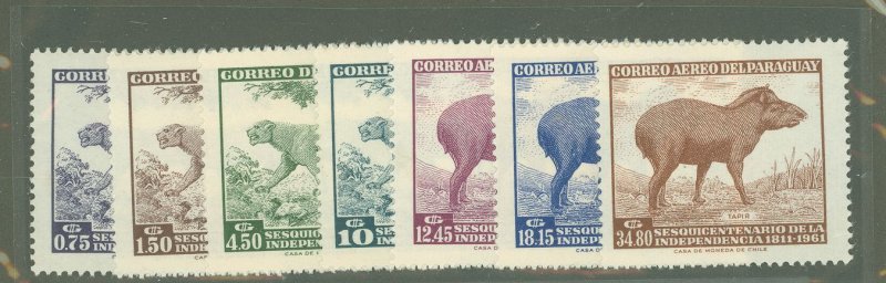 Paraguay #594-7/C291-3