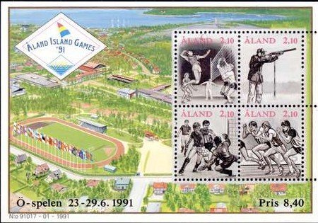 Aland 1991 #58 MNH. Sports