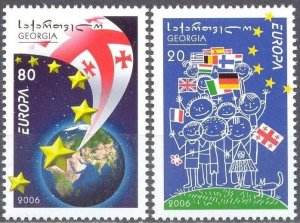 Georgia 2006 ☀ Europa CEPT Integration through the Eyes ☀ MNH**