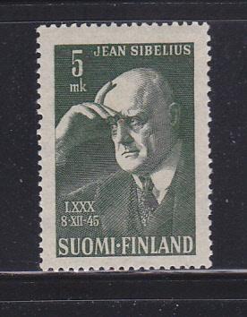 Finland 249 Set MNH Jean Sibelius, Composer (A)