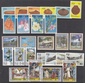 Fiji Scott 585 // 706 Mint NH sets (Catalog Value $49.45)