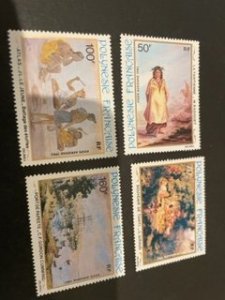 French Polynesia sc C194-C197 MNH comp set