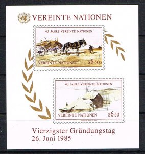 UN Vienna Souvenir Sheet 54