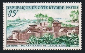 Ivory Coast 197,MNH.Michel 240. Fort Assinie,Assinie River.1962.