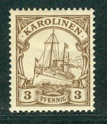 Caroline Islands Scott # 7, mint hr