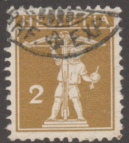 Switzerland, Scott# 146, used, crossbow,   #M298