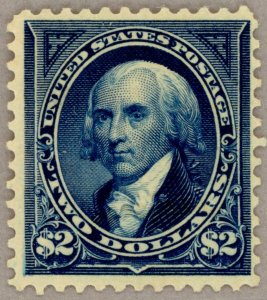 US Scott#277 Mint NH F- VF 1895 $2 Madison, bright, fresh, no faults