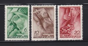 Hungary B110-B112 Set MNH Aviation
