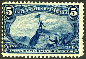 U.S. #288 MINT OG LH